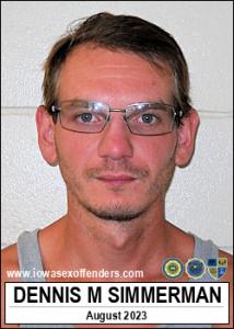 Dennis Michael Simmerman a registered Sex Offender of Iowa