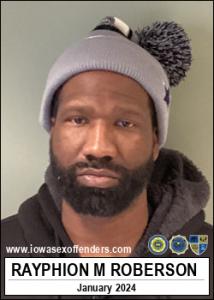 Rayphion Martese Roberson a registered Sex Offender of Iowa
