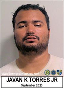 Javan Kainoa Torres Jr a registered Sex Offender of Iowa