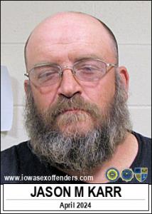 Jason Michael Karr a registered Sex Offender of Iowa