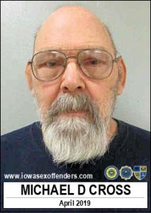Michael Douglas Cross a registered Sex Offender of Iowa