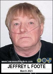 Jeffrey Lynn Foote a registered Sex Offender of Iowa