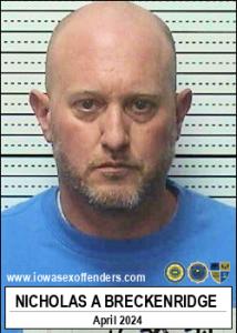 Nicholas Alan Breckenridge a registered Sex Offender of Iowa