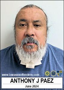 Anthony Joseph Paez a registered Sex Offender of Iowa