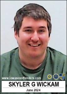 Skyler Gregory Wickam a registered Sex Offender of Iowa