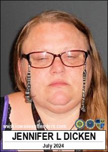 Jennifer Linn Dicken a registered Sex Offender of Iowa