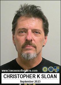 Christopher Kenneth Sloan a registered Sex Offender of Iowa