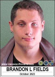 Brandon Lee Fields a registered Sex Offender of Iowa