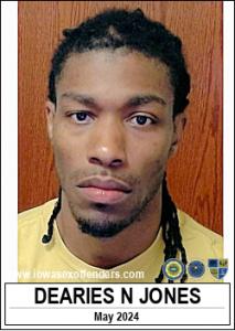 Dearies Napoleon Jones a registered Sex Offender of Iowa