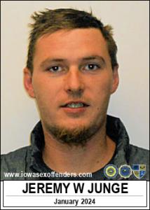 Jeremy Wayne Junge a registered Sex Offender of Iowa