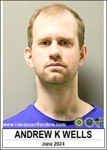 Andrew Keith Wells a registered Sex Offender of Iowa