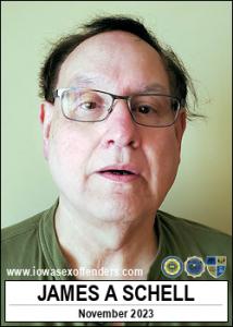 James Alan Schell a registered  of Iowa