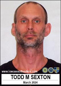 Todd Michael Sexton a registered Sex Offender of Iowa