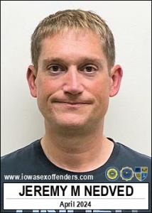 Jeremy Mark Nedved a registered Sex Offender of Iowa