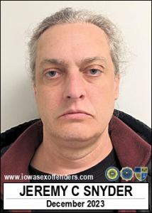 Jeremy Charles Snyder a registered  of Iowa