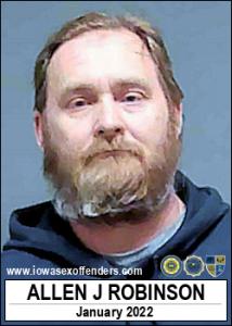 Allen Jason Robinson a registered Sex Offender of Iowa