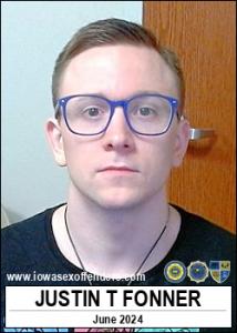 Justin Tyler Fonner a registered Sex Offender of Iowa