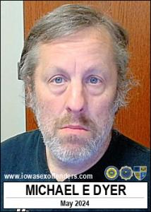 Michael Erwin Dyer a registered Sex Offender of Iowa