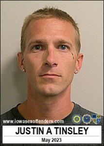 Justin Allen Tinsley a registered Sex Offender of Iowa