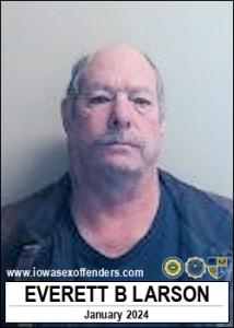 Everett Bart Larson a registered Sex Offender of Iowa