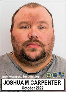 Joshua Michael John Carpenter a registered Sex Offender of Iowa