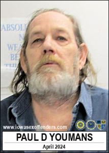 Paul Daniel Youmans a registered Sex Offender of Iowa