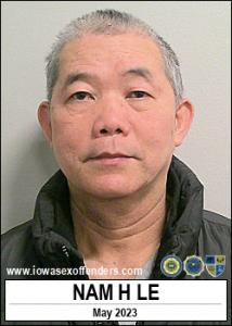 Nam Hoang Le a registered  of Iowa