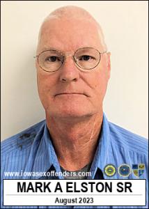 Mark Anthony Elston Sr a registered  of Iowa