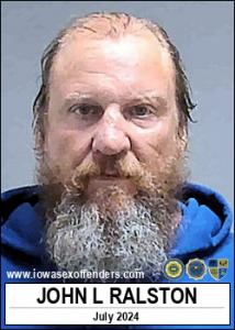 John Lee Ralston a registered Sex Offender of Iowa