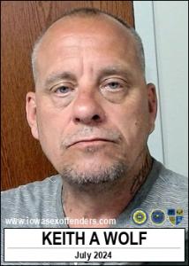 Keith Allen Wolf a registered Sex Offender of Iowa