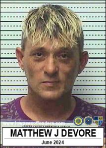 Matthew Jon Devore a registered Sex Offender of Iowa