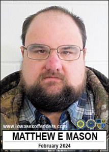 Matthew Eric Mason a registered Sex Offender of Iowa