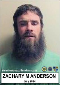 Zachary Michael Anderson a registered Sex Offender of Iowa