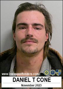 Daniel Trevor Cone a registered  of Iowa