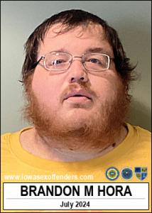 Brandon Micheal Hora a registered Sex Offender of Iowa