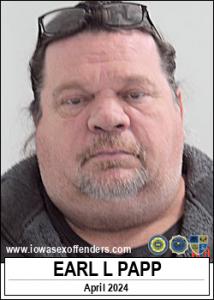 Earl Lee Papp a registered Sex Offender of Iowa