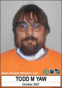 Todd Matthew Yaw a registered  of Iowa
