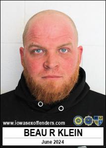 Beau Robert Klein a registered Sex Offender of Iowa