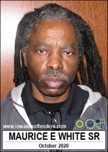 Maurice Evanston White Sr a registered Sex Offender of Iowa