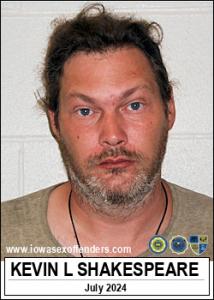 Kevin Lee Shakespeare a registered Sex Offender of Iowa