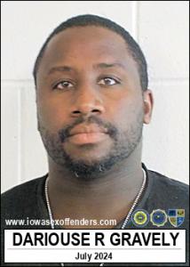 Dariouse Rashad Gravely a registered Sex Offender of Iowa