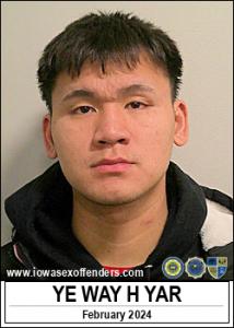 Ye Way Hay Yar a registered  of Iowa