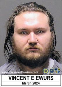 Vincent Edward Ewurs a registered Sex Offender of Iowa