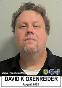 David Kelly Oxenreider a registered Sex Offender of Iowa