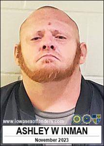 Ashley William Inman a registered Sex Offender of Iowa