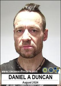 Daniel Adam Duncan a registered Sex Offender of Iowa