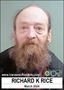 Richard Keith Rice a registered Sex Offender of Iowa