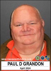 Paul Duane Grandon a registered Sex Offender of Iowa