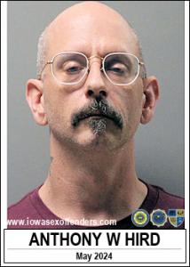 Anthony William Hird a registered Sex Offender of Iowa