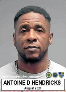 Antoine Dushawn Hendricks a registered Sex Offender of Iowa